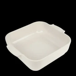 PEUGEOT Plat à Four Carré en Céramique Appolia 28 cm Ecru* Plat De Cuisson