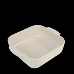 PEUGEOT Plat à Four Carré en Céramique Appolia 21 cm Ecru* Plat De Cuisson