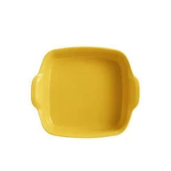 EMILE HENRY Plat à Four Carré en Céramique 28 x 24 cm Provence* Plat De Cuisson