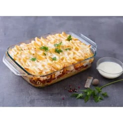 PYREX Plat à Four en Verre Rectangulaire 39 x 25 cm 3,8 L Irrésistible* Plat De Cuisson