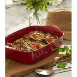 EMILE HENRY Plat à Four Individuel en Céramique Grand Cru 22 x 14,5 cm* Plat De Cuisson