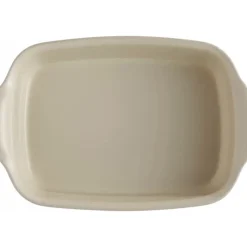 EMILE HENRY Plat à Four Individuel en Céramique Argile 22 x 14,5 cm* Plat De Cuisson