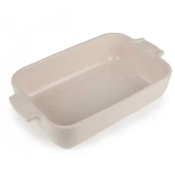 PEUGEOT Plat à Four Rectangulaire en Céramique Appolia 22 cm Ecru* Plat De Cuisson