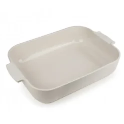 PEUGEOT Plat à Four Rectangulaire en Céramique Appolia 40 cm Ecru* Plat De Cuisson