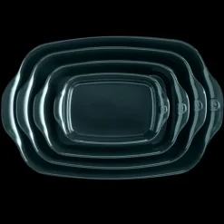 EMILE HENRY Plat à Four Rectangulaire en Céramique 36 x 22,5 cm Belle-Île* Plat De Cuisson
