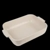 PEUGEOT Plat à Four Rectangulaire en Céramique Appolia 32 cm Ecru* Plat De Cuisson