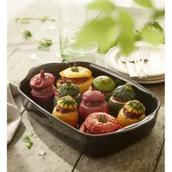 EMILE HENRY Plat à Four Rectangulaire en Céramique 36 x 22,5 cm Grand Cru* Plat De Cuisson