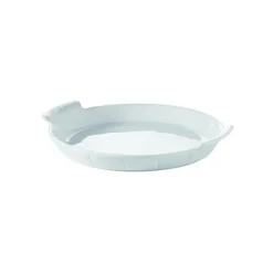 IN SITU Plat à Oeuf Porcelaine Blanc Ø 18 cm* Servir, Présenter|Plat De Cuisson