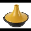PEUGEOT Plat à Tajine en Aluminium Revêtement Céramique 30 cm Jaune Safran* Tajines