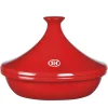 EMILE HENRY Plat à Tajine en céramique 32 cm Grand Cru (rouge)* Tajines