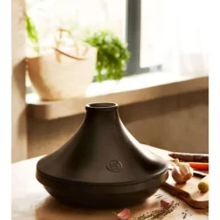 EMILE HENRY Plat à Tajine en Céramique 27,5 cm Ardoise Delight* Tajines