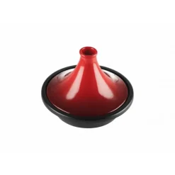 LE CREUSET Plat à Tajine en Fonte 27 cm Cerise* Tajines