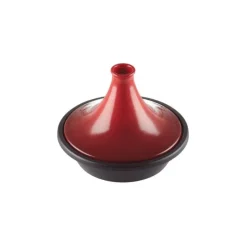 LE CREUSET Plat à Tajine en Fonte 31 cm Cerise* Tajines
