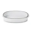REVOL Plat Oblong Blanc Cumulus 26 x 18,5 cm Caractère Culinaire* Plat De Cuisson