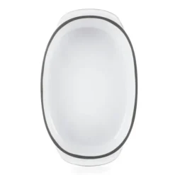 REVOL Plat Oblong Blanc Cumulus 16 x 11 cm Caractère Culinaire* Plat De Cuisson