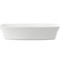 REVOL Plat Rectangulaire Blanc 34 x 22,5 cm Alexandrie* Servir, Présenter|Plat De Cuisson