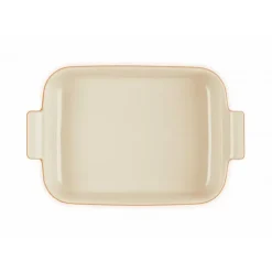 LE CREUSET Plat Rectangulaire Héritage en Céramique 32 cm Volcanique Tradition* Plat De Cuisson