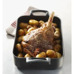 REVOL Plat Rectangulaire Noir 26x19 cm Belle Cuisine* Plat De Cuisson