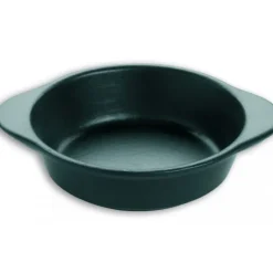 MATFER Plat Rond Creux Ø 15 cm Noir en Fonte émaillée* Plat De Cuisson