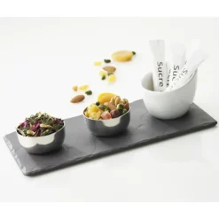 REVOL Plateau Rectangulaire Ardoise 25 x 12 cm Basalt* Servir, Présenter