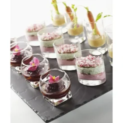 REVOL Plateau Rectangulaire Ardoise 40 x 30 cm Basalt* Servir, Présenter