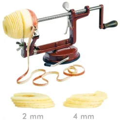 La Bonne Graine Pèle-pommes 2 épaisseurs* Eplucheurs, Dénoyauteur