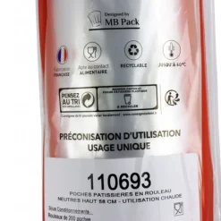 CUISINEADDICT Poche à Douille 58 x 38 cm (x200) Conik* Poches À Douille Pâtissières