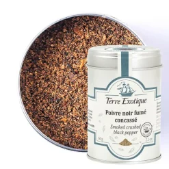 TERRE EXOTIQUE Poivre Noir Concassé Fumé 60 g* Poivre