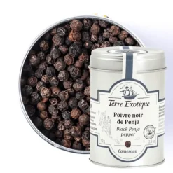 TERRE EXOTIQUE Poivre Noir de Penja 70 g* Poivre