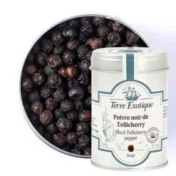 TERRE EXOTIQUE Poivre Noir de Tellicherry 60 g* Poivre