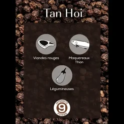 PEUGEOT Poivre Noir du Vietnam Tan Hoi Sachet 20 g (x7)* Moulin|Poivre