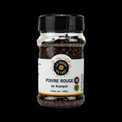 LA TOUCHE DU CHEF Poivre Rouge Kampot IGP 160 g* Poivre