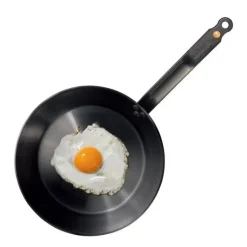 DE BUYER Poêle Ø 24 cm Minéral B Element - Poêles en Fer* Poêles