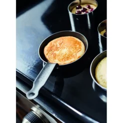 DE BUYER Poêle à Blinis Tôle Bleue Ø 12 cm Blue Carbon* Poêles