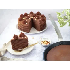 DE BUYER Poêle à Crêpes Anti Adhésive Ø 26 cm Choc Intense* Poêles