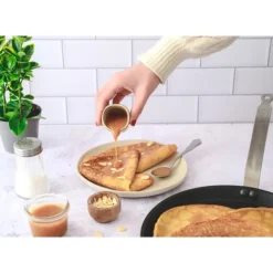 DE BUYER Poêle à Crêpes Anti Adhésive Ø 26 cm Choc Intense* Poêles