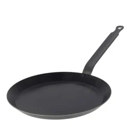 DE BUYER Poêle à Crêpes Tôle Bleue Ø 24 cm Outdoor* Poêles