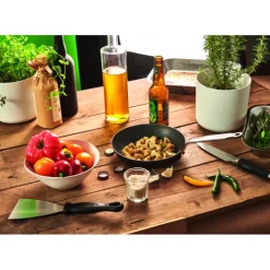 DE BUYER Poêle à Frire Tôle Bleue Ø 32 cm Blue Carbon* Poêles