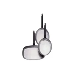 DE BUYER Poêle à Poisson Carbone Plus 40 cm, Ovale, , Tôle Acier* Poêles