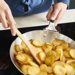 DE BUYER Poêle Acier Amovible Ø 24 cm Mineral B Loqy* Poêles