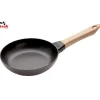 STAUB Poêle en Fonte Noir 20 cm Manche Bois* Poêles