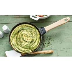 STAUB Poêle en Fonte Noir 28 cm Manche Bois* Poêles