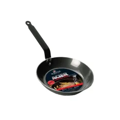 DE BUYER Poêle Lyonnaise Carbone Plus Ø 20 cm - Poêle à frire ronde* Poêles