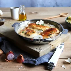 CRISTEL Poêle Lyonnaise Mutine Ø 24 cm Inox Amovible* Poêles