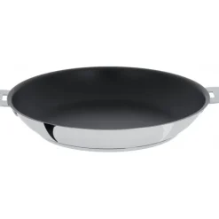 CRISTEL Poêle Mutine Ø 22 cm Manche Amovible Anti-Adhésive Inox* Poêles