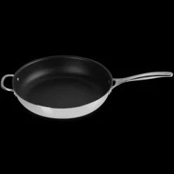 LE CREUSET Poêle Profonde Inox 28 cm Anti-Adfhérente* Poêles