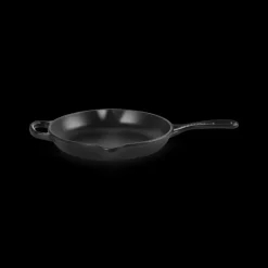 LE CREUSET Poêle Skillet Rond 23 cm Noir Mat* Poêles