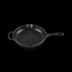 LE CREUSET Poêle Skillet Rond 23 cm Noir Mat* Poêles