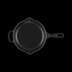 LE CREUSET Poêle Skillet Rond 23 cm Noir Mat* Poêles