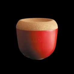 EMILE HENRY Pot à Ail en Céramique 0,94 l Grand Cru* Conservation